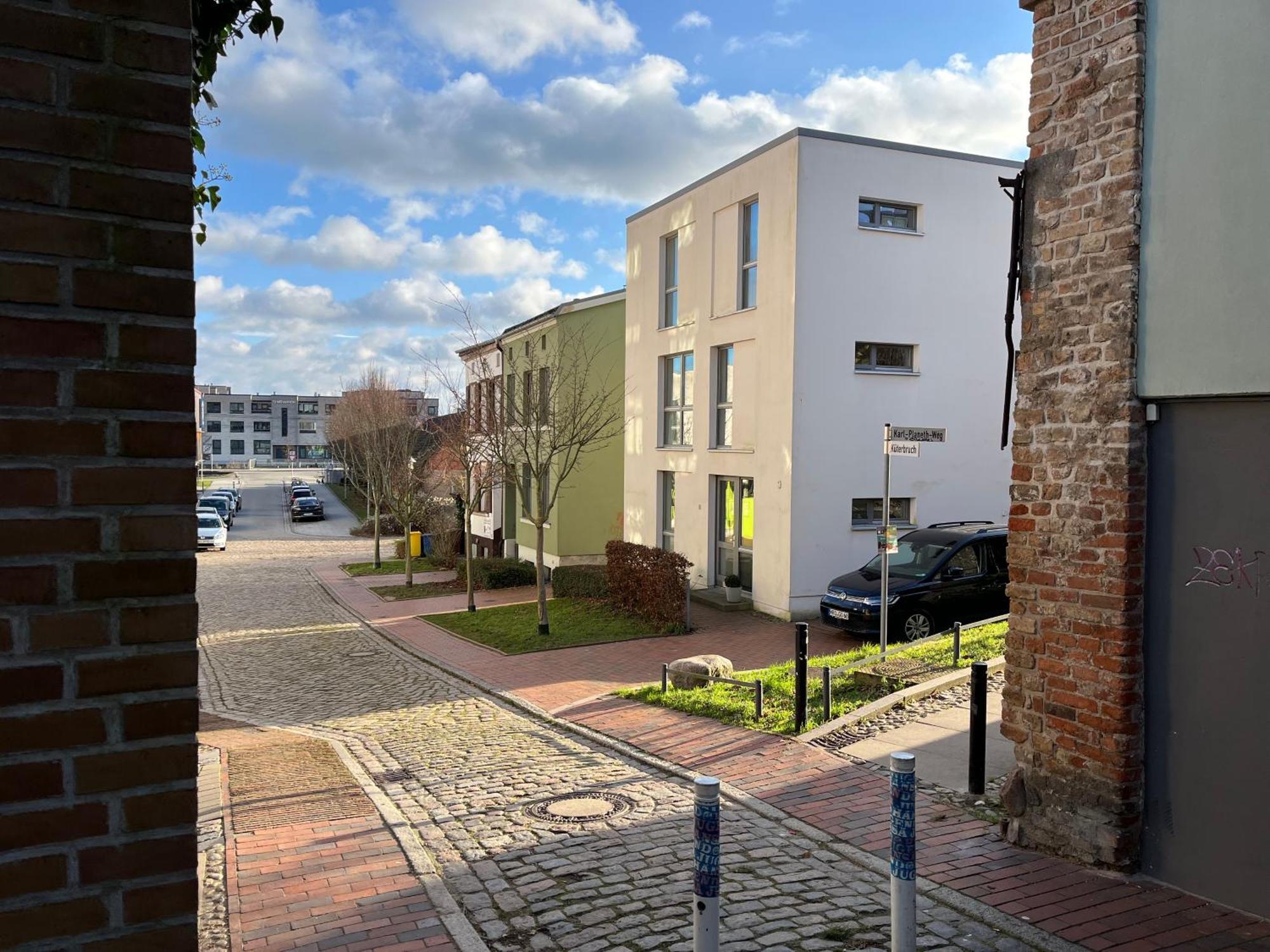 Ferienwohnung An Der Historischen Stadtmauer Rostock Eksteriør billede