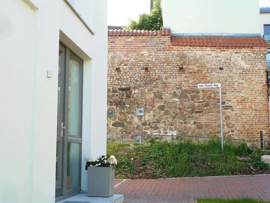 Ferienwohnung An Der Historischen Stadtmauer Rostock Eksteriør billede