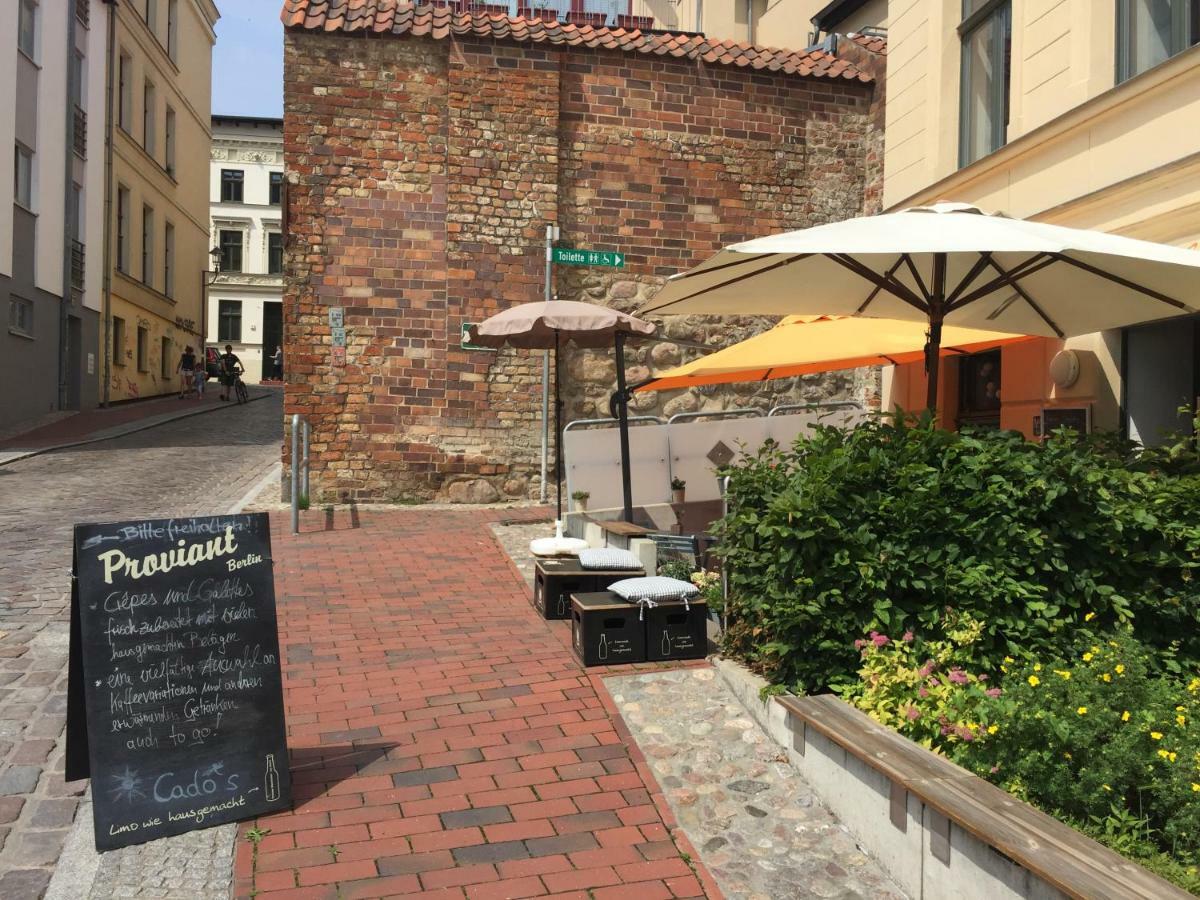 Ferienwohnung An Der Historischen Stadtmauer Rostock Eksteriør billede